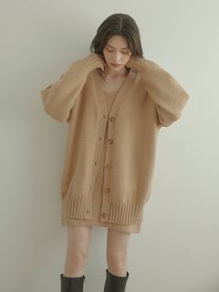 ACYM/【セットアイテム】Twin cardigan knit ワンピース/その他ワンピース